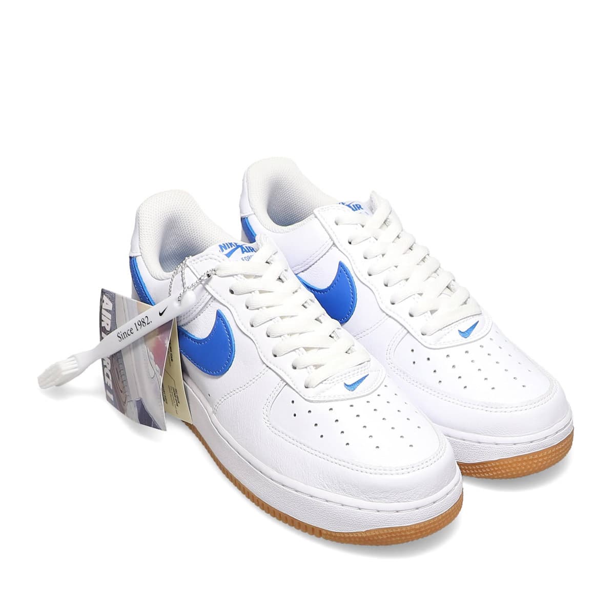 NIKE AIR FORCE 1 LOW RETRO WHITE/ROYAL BLUE-GUM YELLOW 22SP-I