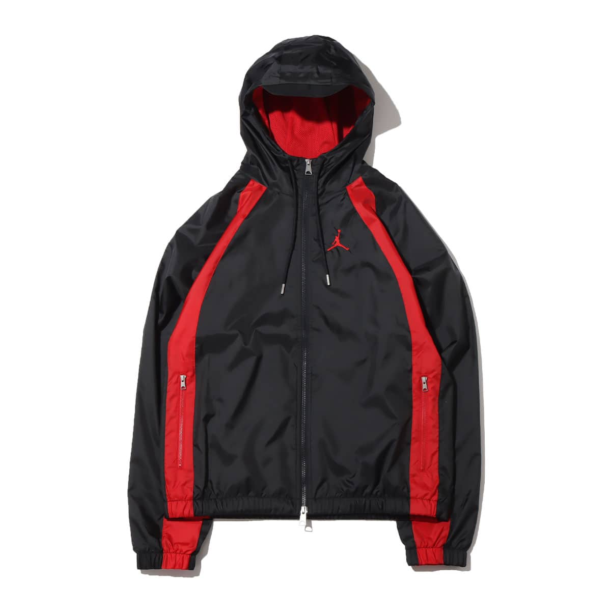 JORDAN BRAND AS M J ESS WOVEN JACKET BLACK/GYM RED 22SU-I