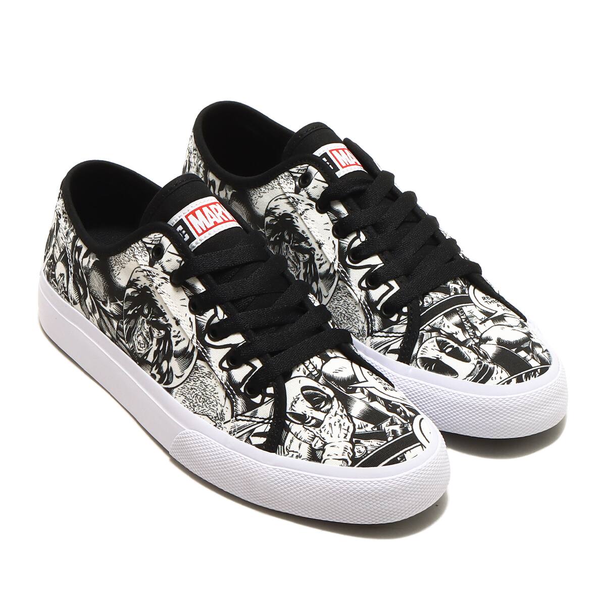 DC SHOES DP MANUAL BLACK/WHITE/RED 22FW-Iのメイン画像