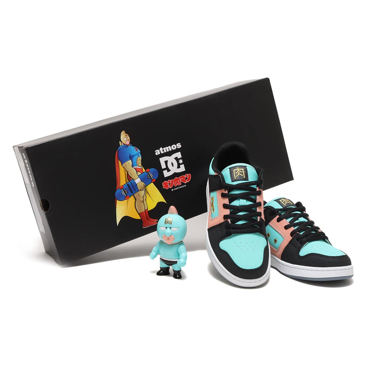 DC SHOES MANTECA 4 ATMOS BLACK/CRAZY PINK/TURQUOISE 1 23SS-I_photo_large