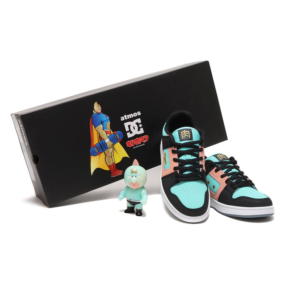 DC SHOES MANTECA 4 ATMOS BLACK/CRAZY PINK/TURQUOISE 3 23SS-I_photo_large