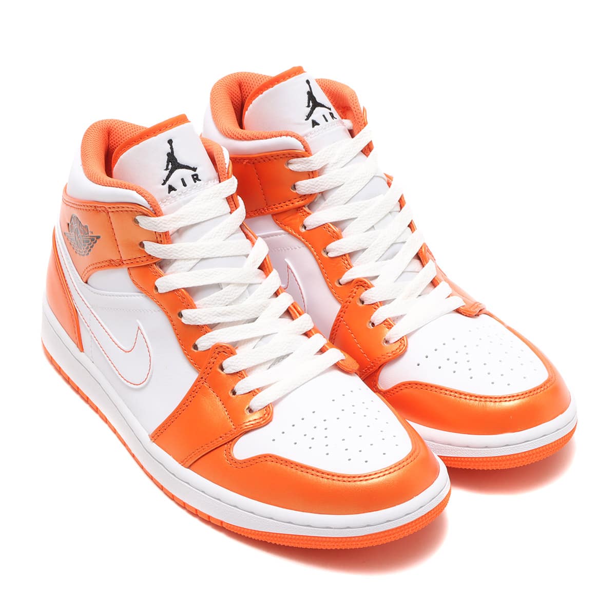 JORDAN BRAND AIR JORDAN 1 MID SE ELECTRO ORANGE/BLACK-WHITE 21FA-I