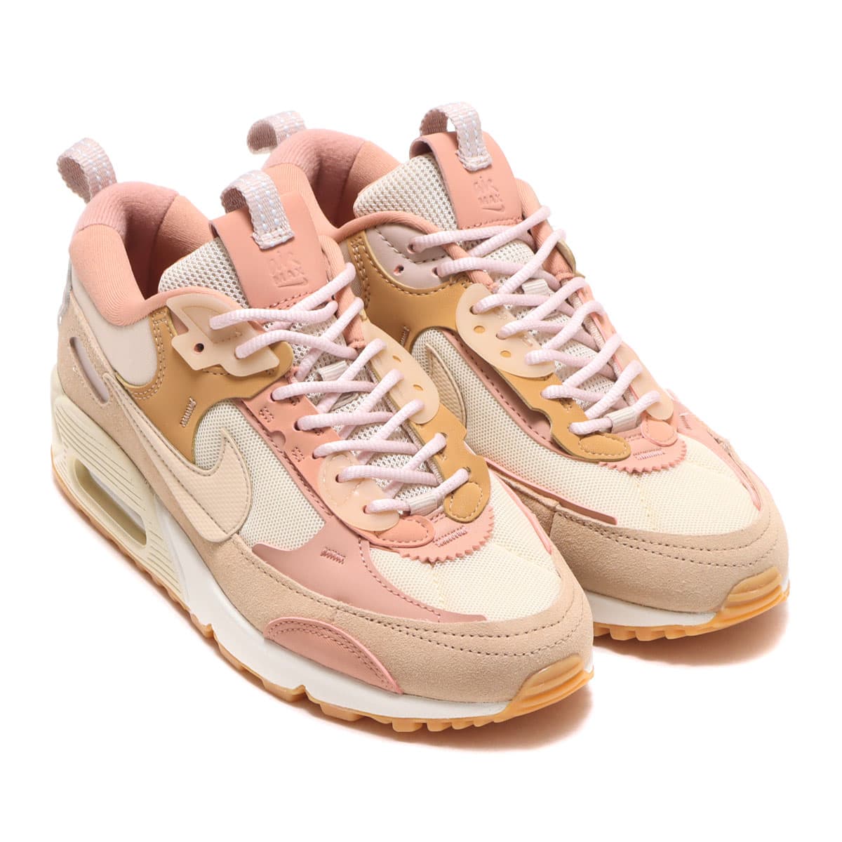 nike air max 90 futura sanddrift/hemp/rose whisper women's shoe