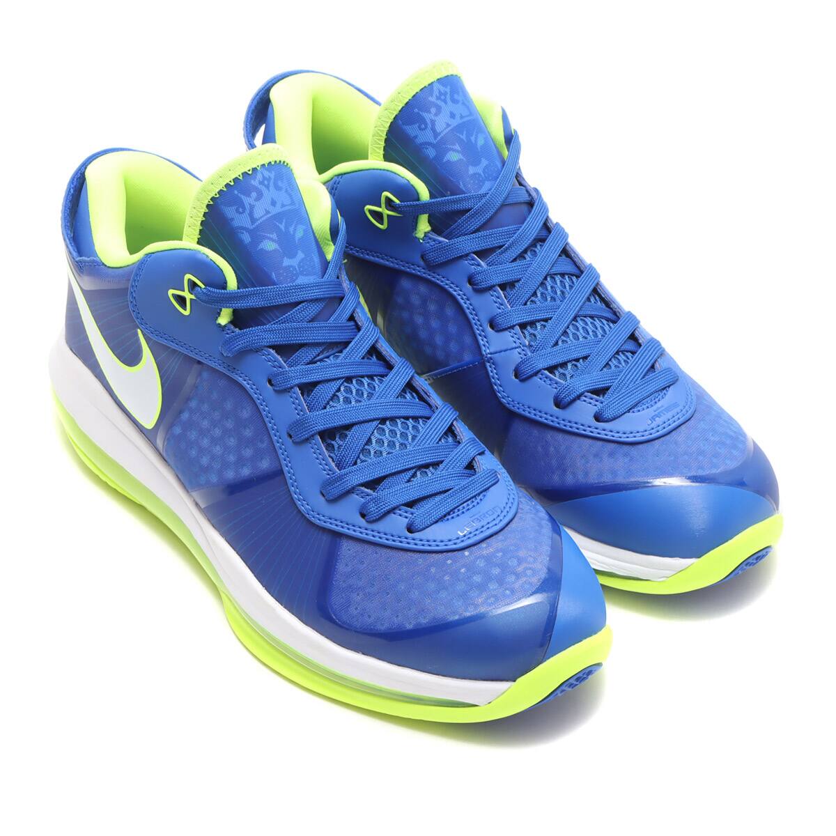 NIKE LEBRON VIII V/2 LOW QS TREASURE BLUE/WHITE-BLACK 21SU-S_photo_large