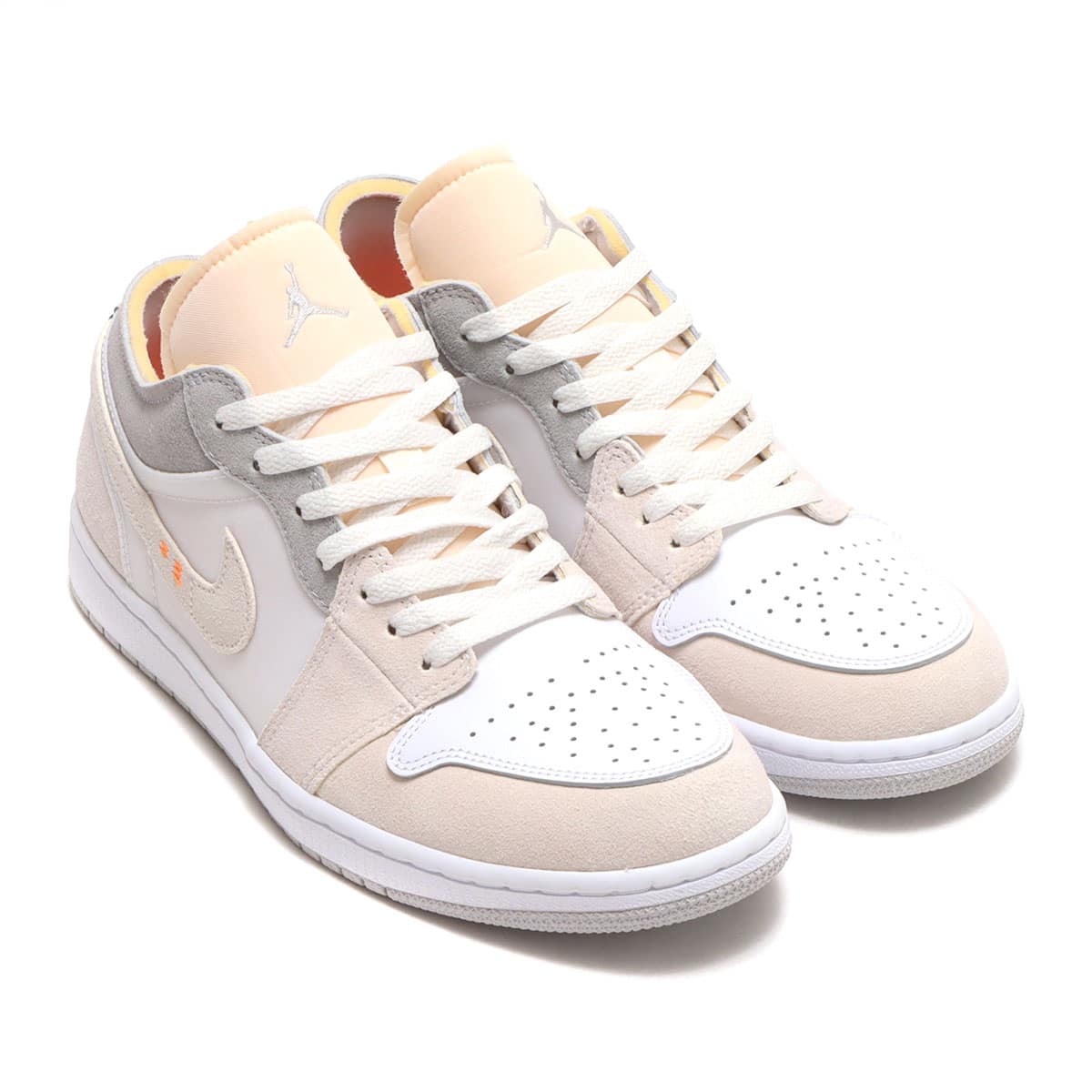 JORDAN BRAND AIR JORDAN 1 LOW SE CRAFT WHITE/NEUTRAL GREY-PHANTOM ...