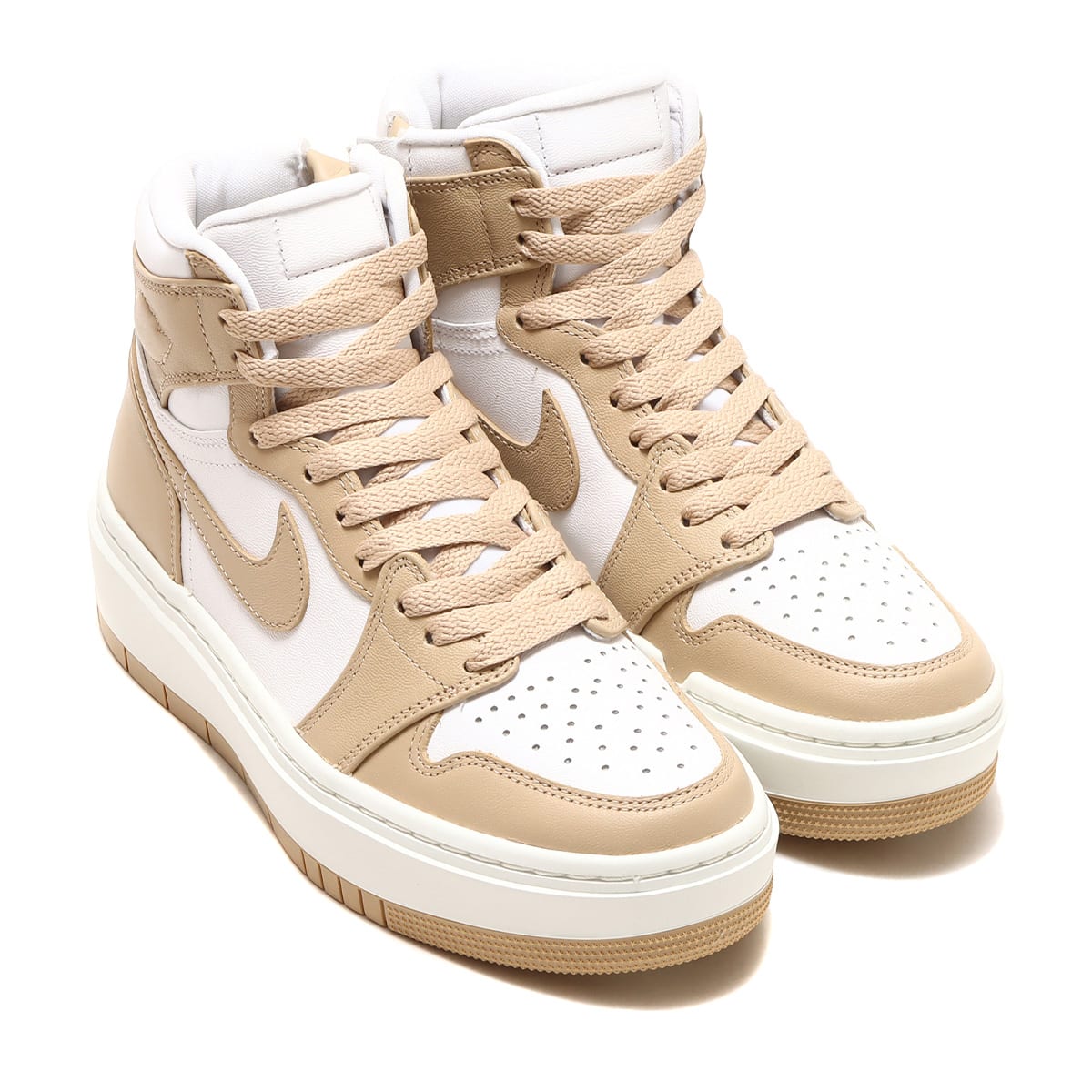 JORDAN BRAND WMNS AIR JORDAN 1 ELEVATE HIGH WHITE/DESERT-SAIL 23SP-I