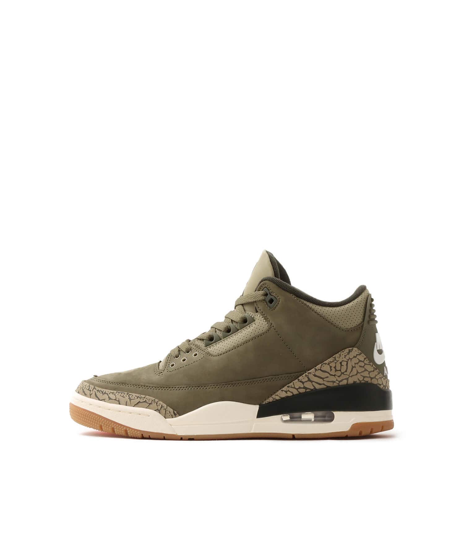 JORDAN BRAND AIR JORDAN 3 RETRO OG MEDIUM OLIVE/SEQUOIA-NEUTRAL OLIVE-SAILのメイン画像