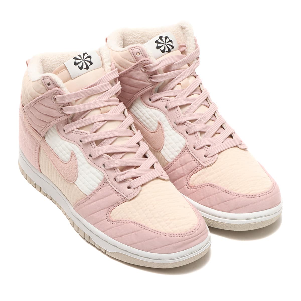 NIKE W DUNK HIGH LX NEXT NATURE PEARL WHITE/SAIL-RATTAN-PINK OXFORD 21HO-I