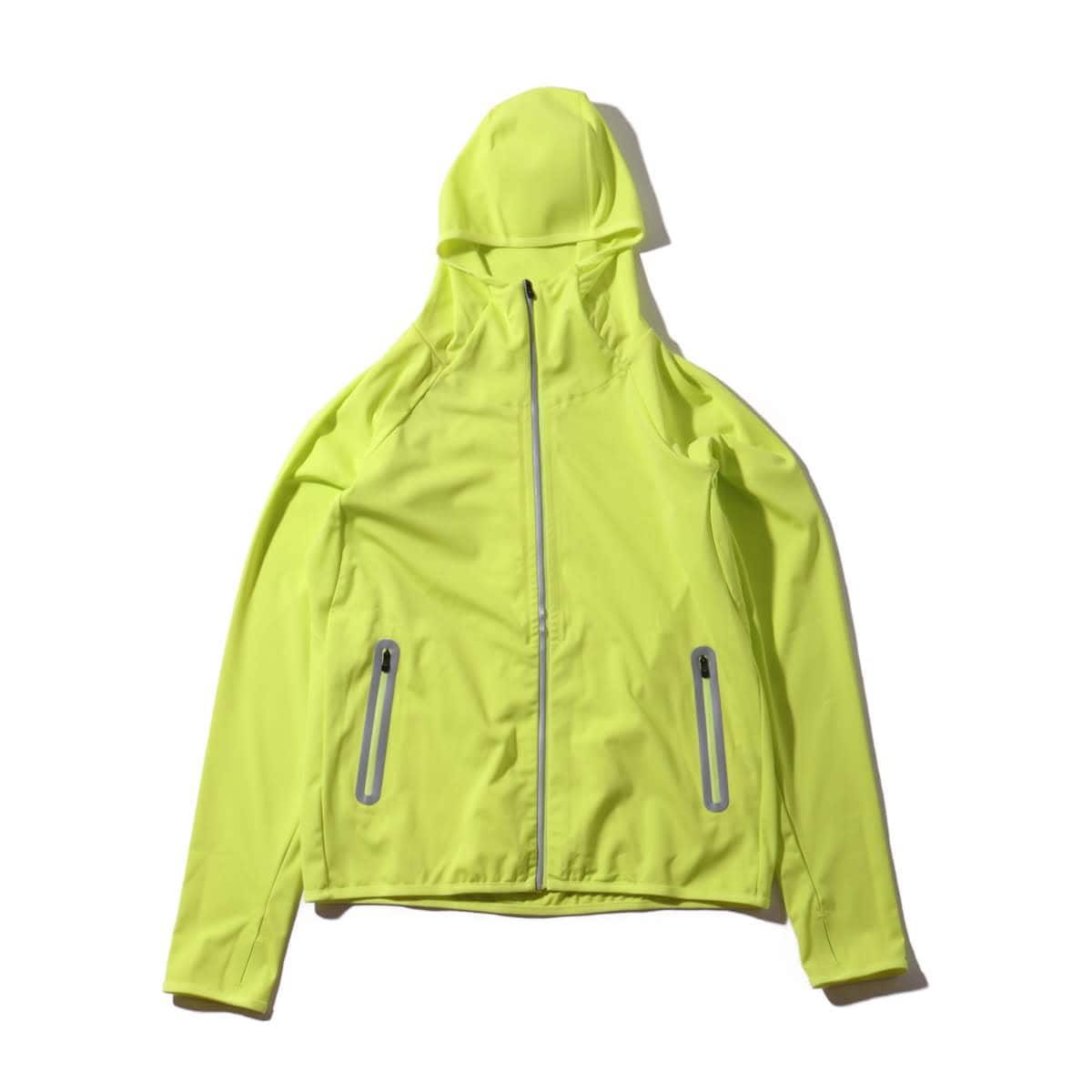 DESCENTE ALLTERRAIN WIND PROTEX HOODIE JACKET CARTREUSE YELLOW のメイン画像