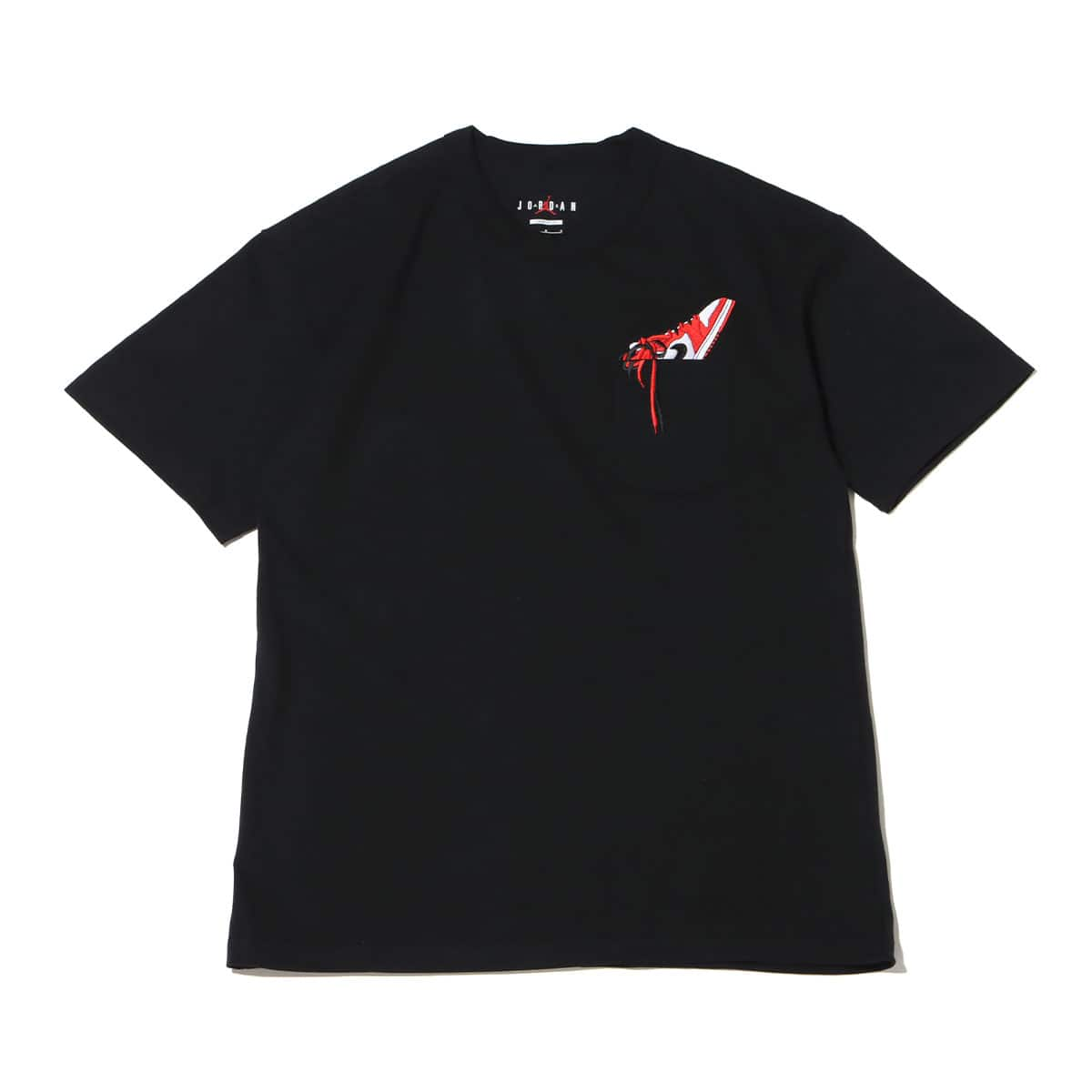 JORDAN BRAND AS M J AJ1 POCKET SS TEE BLACK 21HO-I