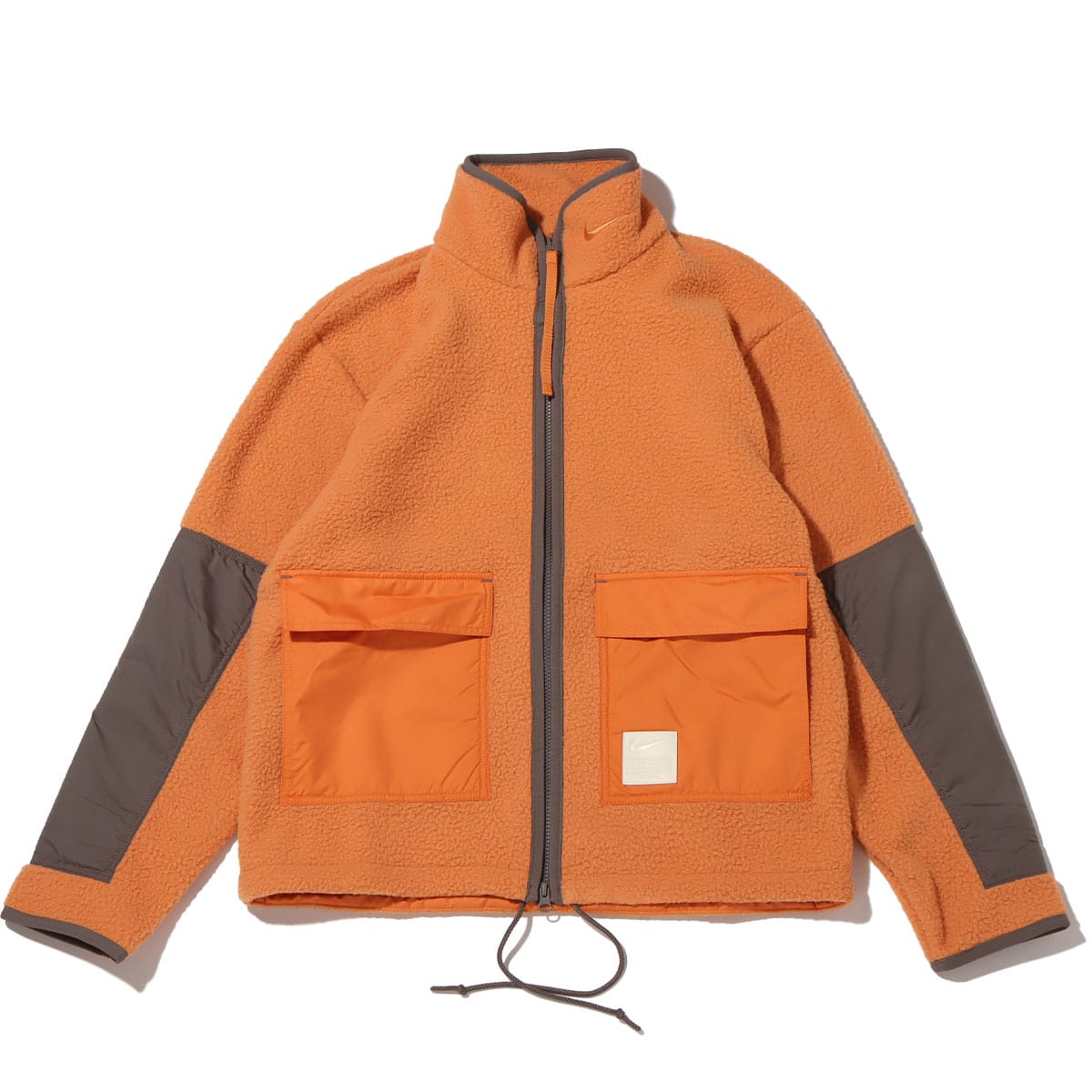 NIKE AS M NSW SHERPA FZ JKT KRMG HOT CURRY/CAVE STONE/CASHMERE/HOT