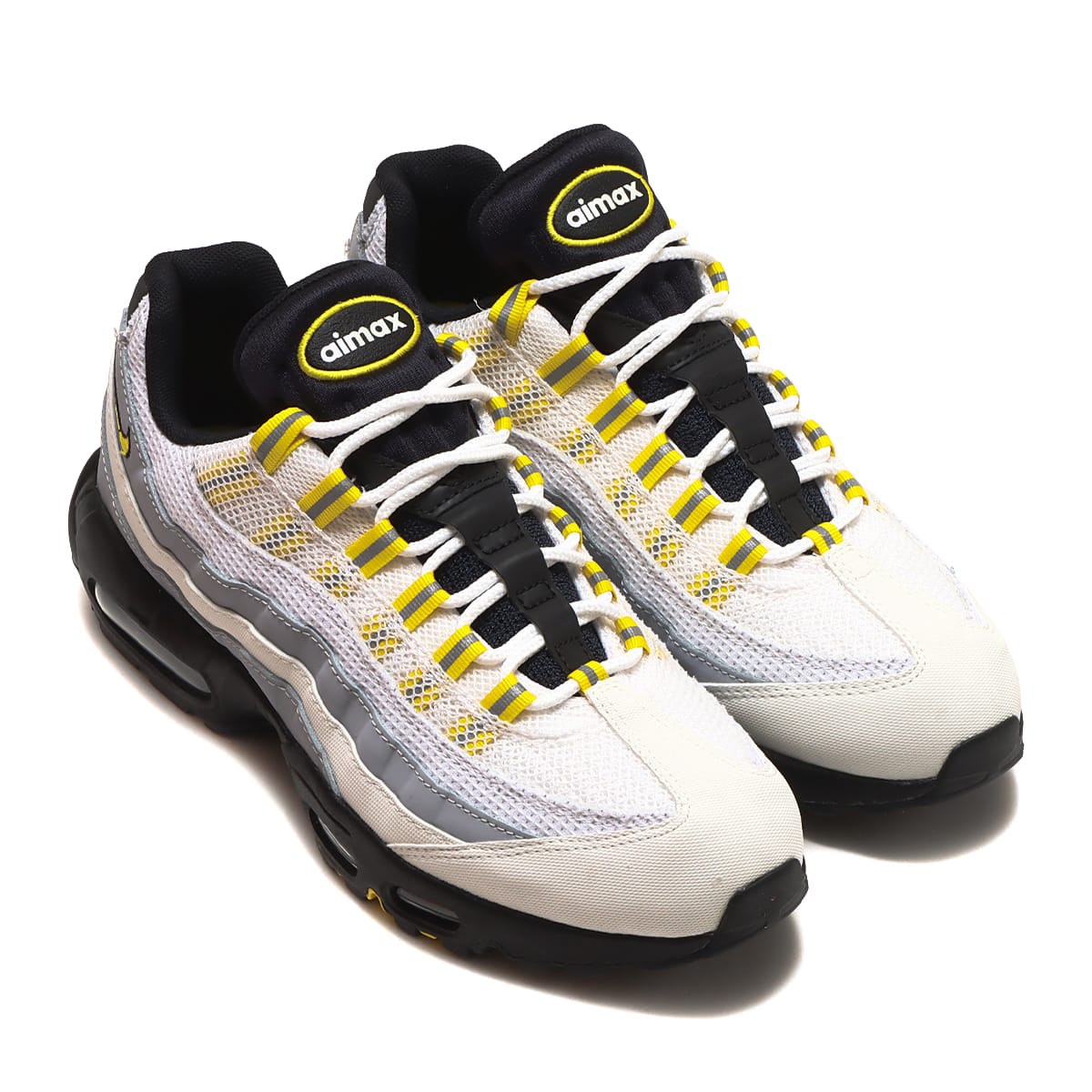 NIKE AIR MAX 95 ESSENTIAL WHITE/TOUR YELLOW-BLACK-WOLF GREY 22HO-I