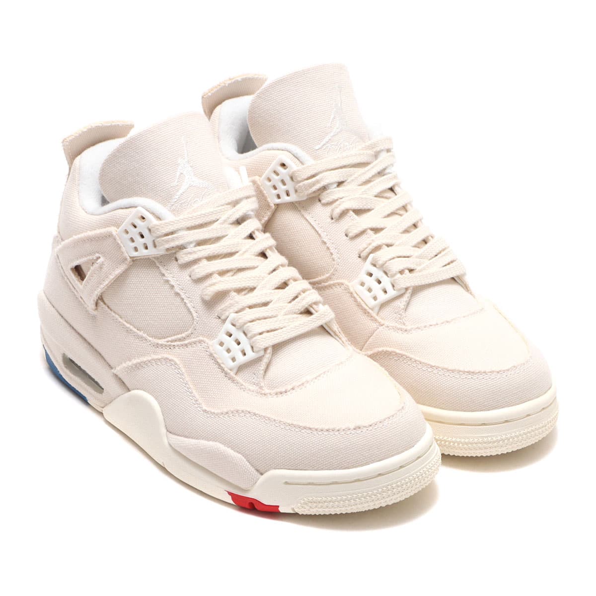 JORDAN BRAND WMNS AIR JORDAN 4 RETRO SAIL/SAIL-CEMENT GREY-FIRE ...