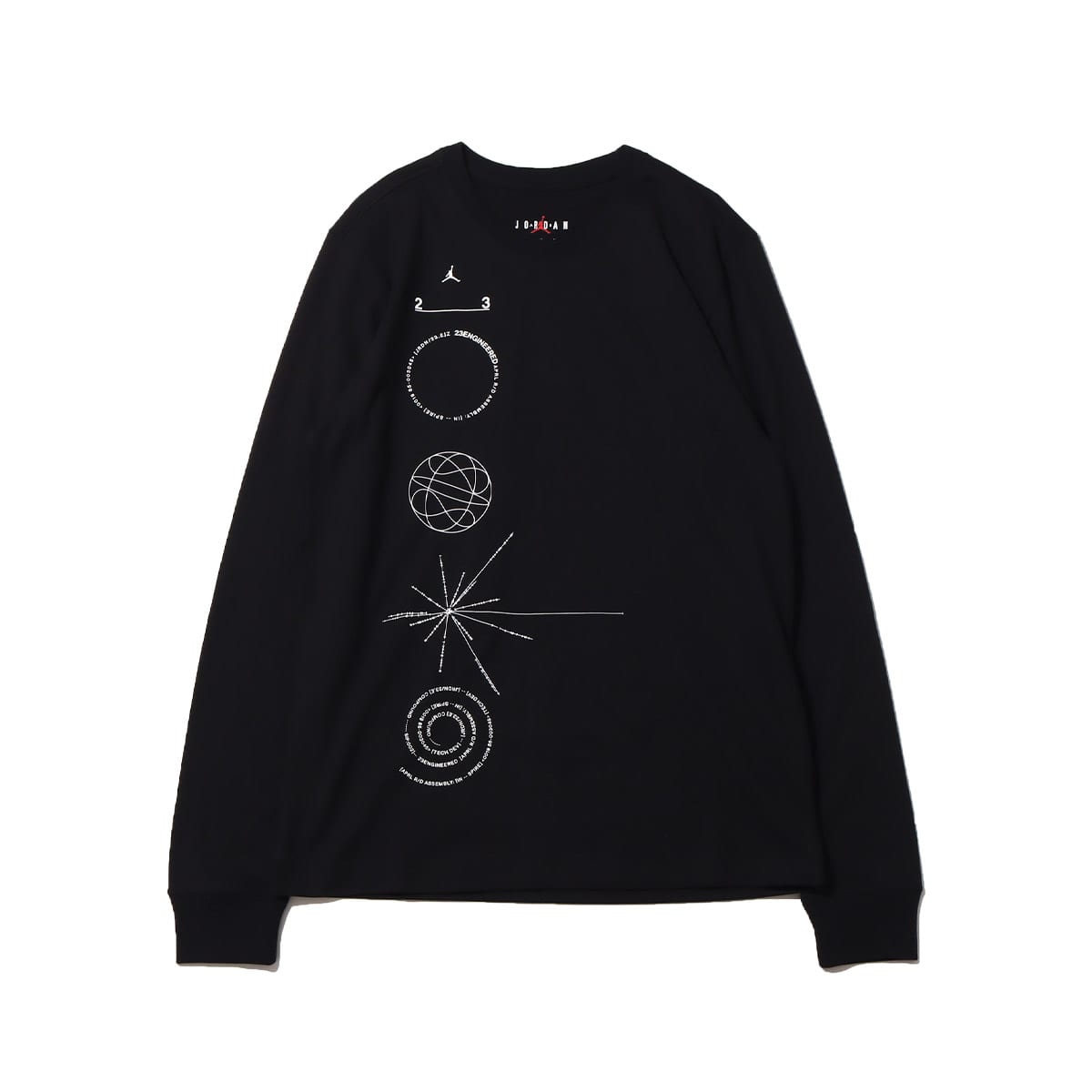 JORDAN BRAND M J OSAKA CITY LBR SS CREW BLACK（ジョーダン