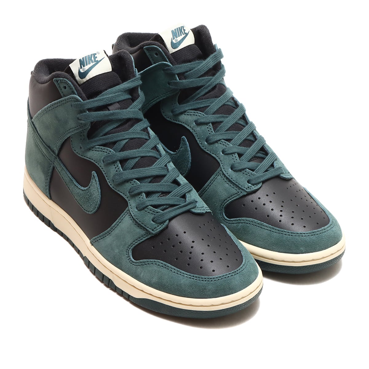 NIKE DUNK HI RETRO PRM BLACK/FADED SPRUCE-BLACK-LIGHT CREAM 23SP-I