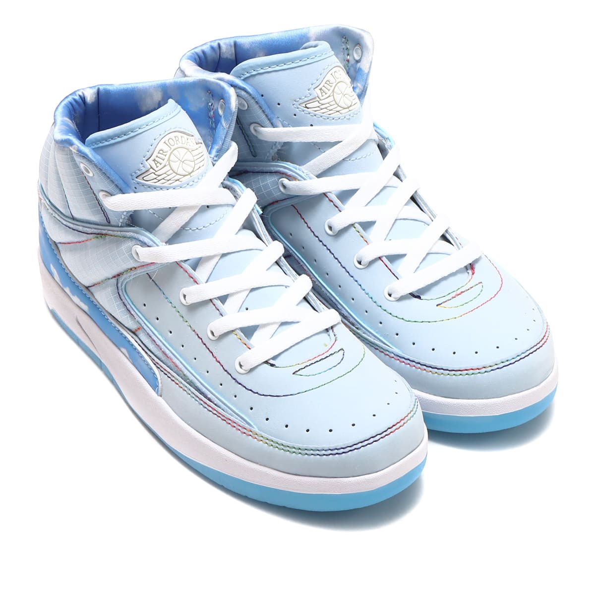 JORDAN BRAND JORDAN 2 RETRO SP CELESTINE BLUE/WHITE-MULTI-COLOR 22FA-S