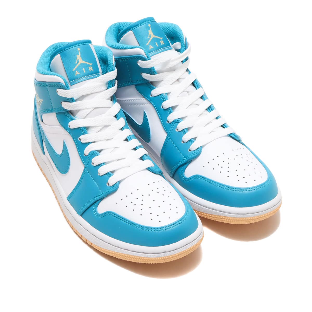 WHITELASENIKE AIRJORDAN1 MID WHITE/LASER BLUE 26