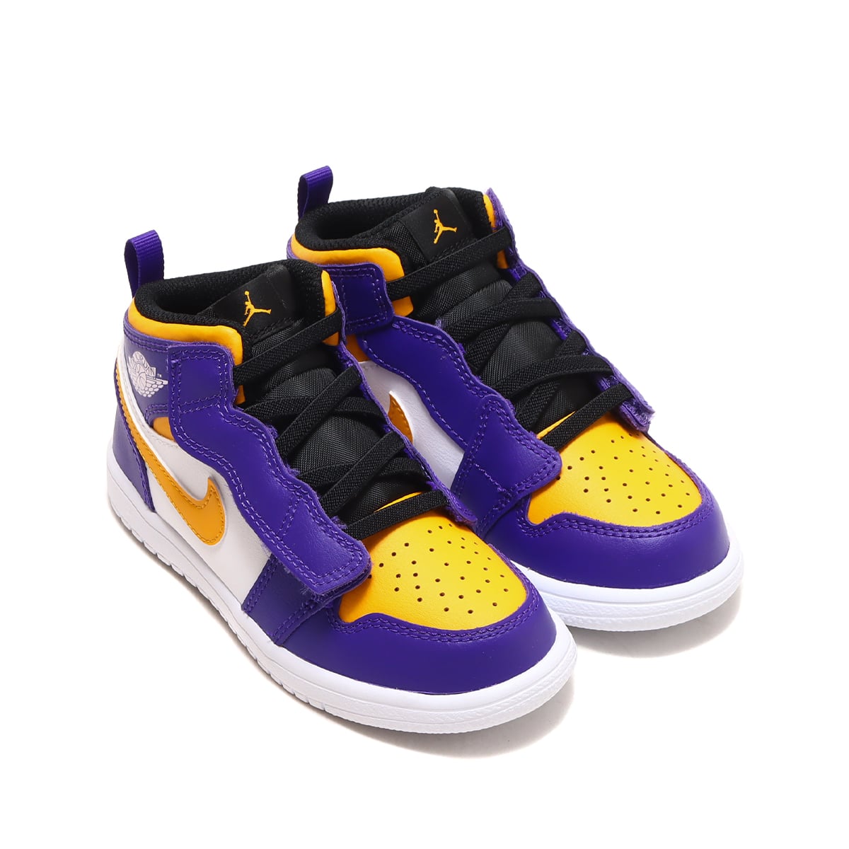 JORDAN BRAND JORDAN 1 MID ALT (TD) DARK CONCORD/TAXI-WHITE-BLACK 