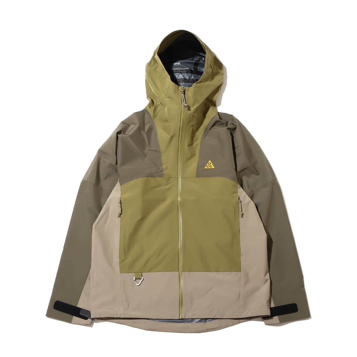 NIKE AS M ACG SF CASCADE RNS JKT FZ PILGRIM/MEDIUM OLIVE/GOLD ...