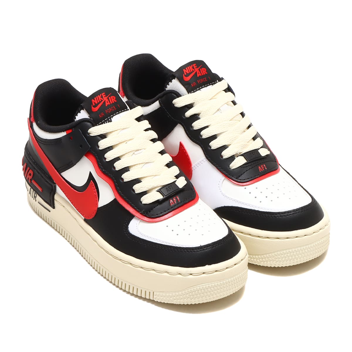 NIKE W AF1 SHADOW SUMMIT WHITE UNIVERSITY RED BLACK WHITE 23SP I