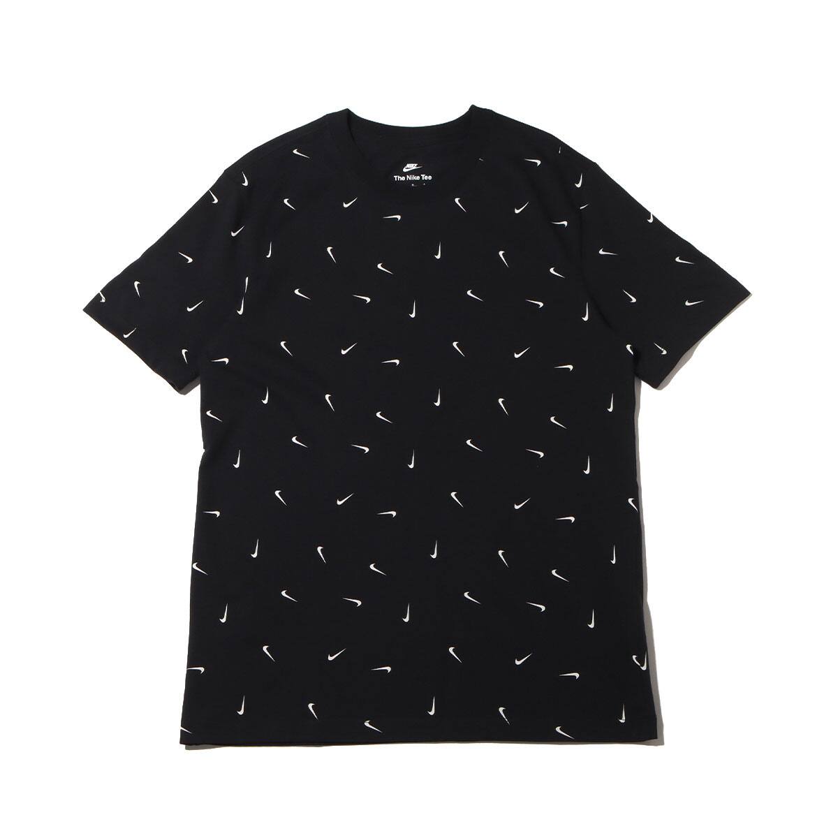 NIKE AS M NSW CLUB TEE AOP BLACK 22FA-I（ナイキ NSW クラブ S