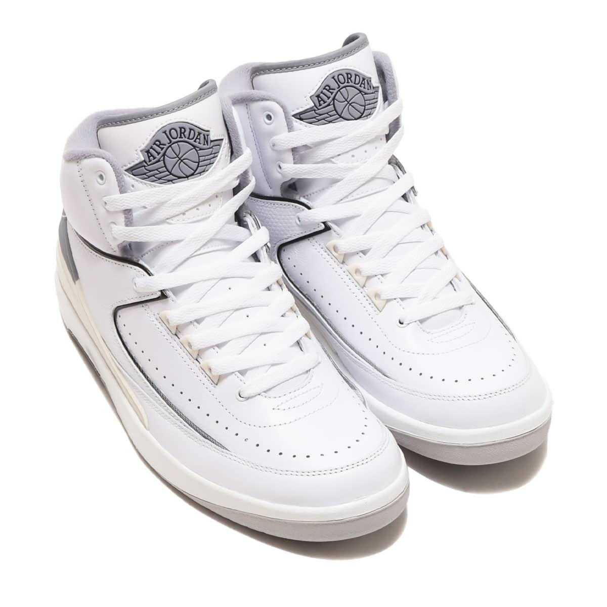 Nike Air Jordan 2 White and Cement Grey | www.angeloawards.com