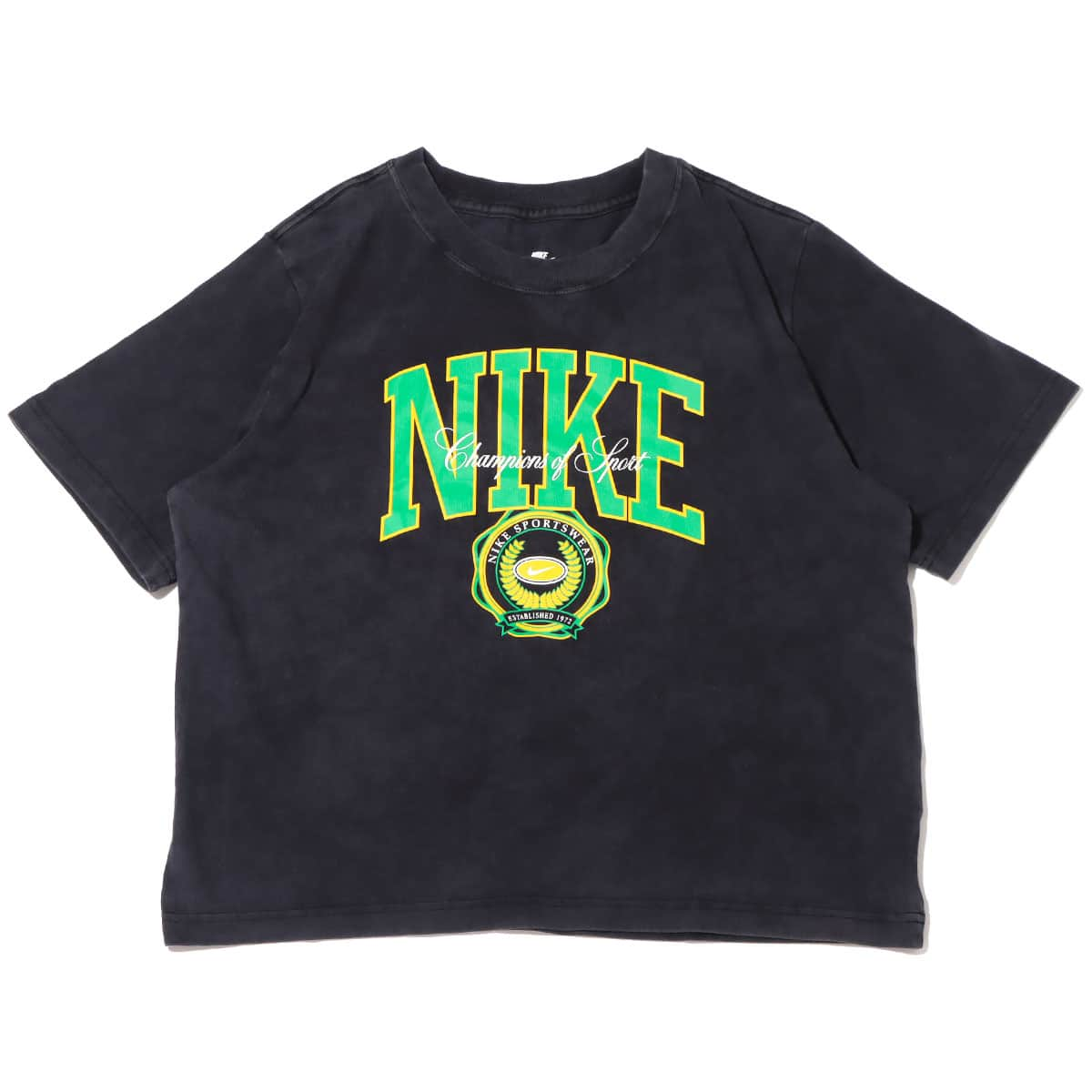 NIKE AS W NSW TEE BOXY VARSITY BLACK 22FA-I