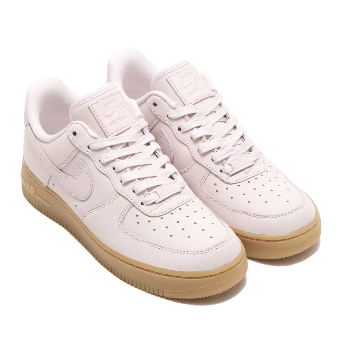 NIKE WMNS AIR FORCE 1 PRM MF PEARL PINK/PEARL PINK-GUM LIGHT BROWN 23SU-I_photo_large