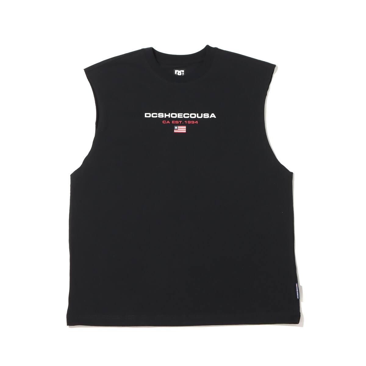 DC SHOES 23 EST94 SLEEVELESS BLACK 23SS-Iのメイン画像