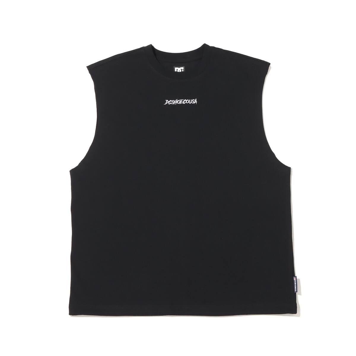 DC SHOES 23 DC SKULL SLEEVELESS BLACK 23SS-Iのメイン画像