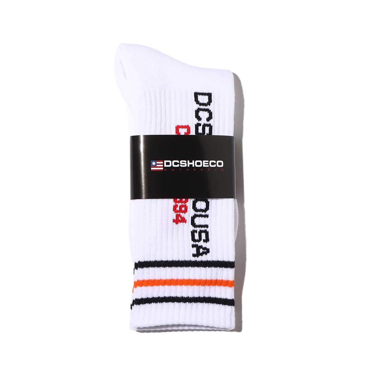 DC SHOES 23 CORPOLATE SOCKS WHITE 23SS-Iのメイン画像