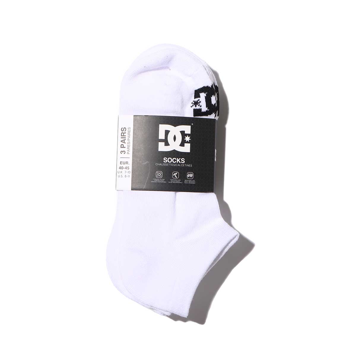DC SHOES SPP DC ANKLE 3PK Snow White 23SS-I_photo_large