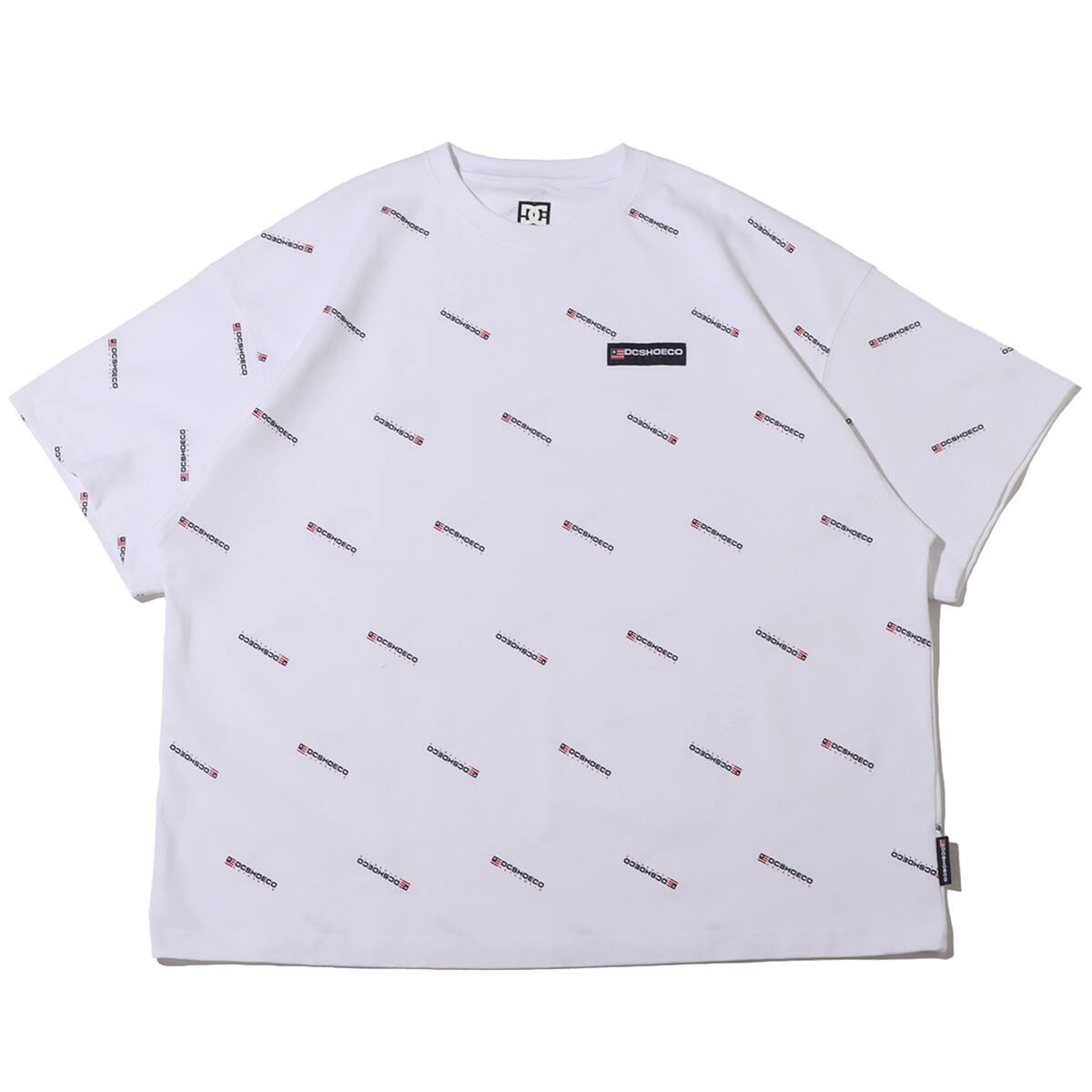 DC SHOES 23 AUTHENTICS ALLOVER SS WHITE 23SS-Iのメイン画像