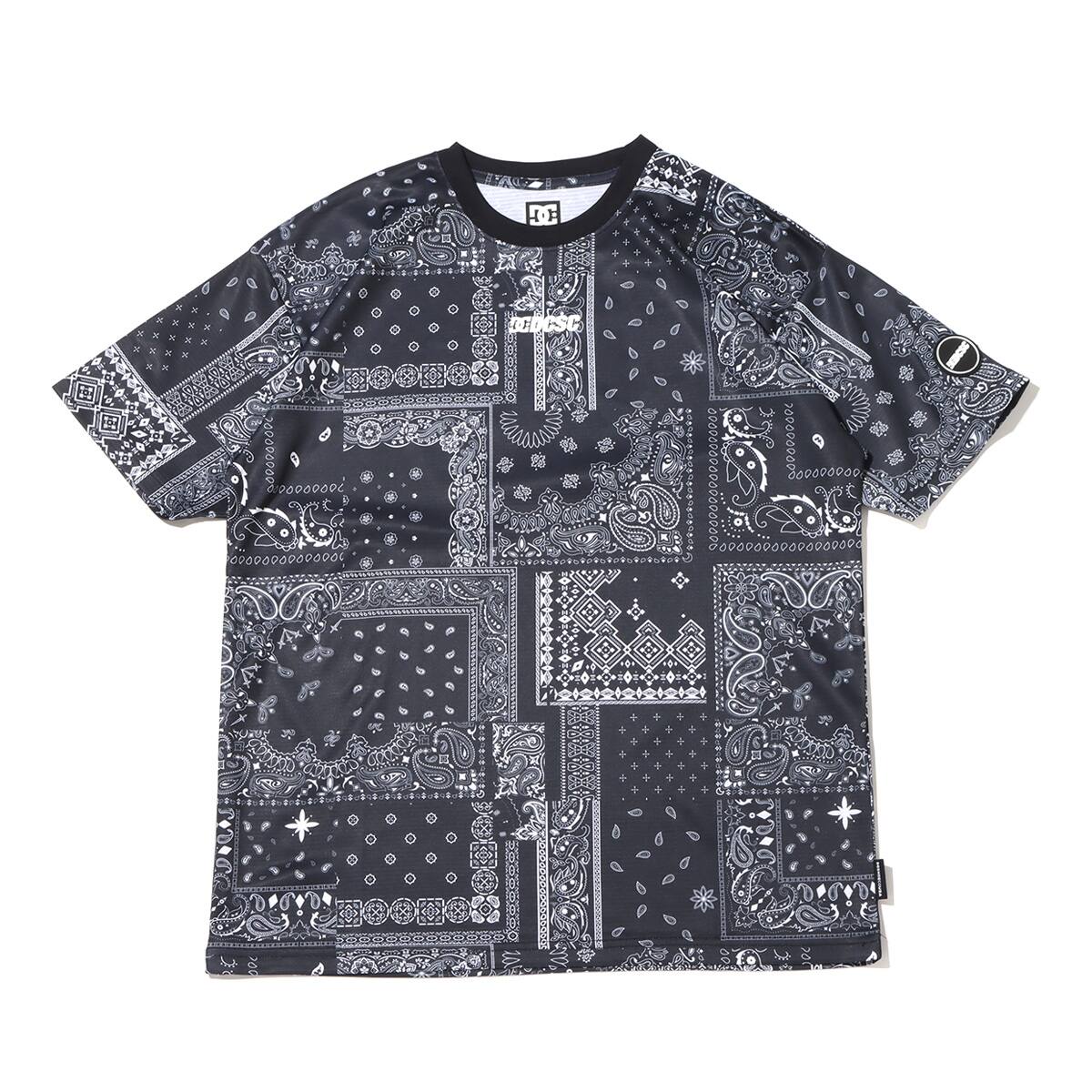 DC SHOES 23 ST DRYFAST CIRCLE SS BLACK BANDANA 23SS-Iのメイン画像