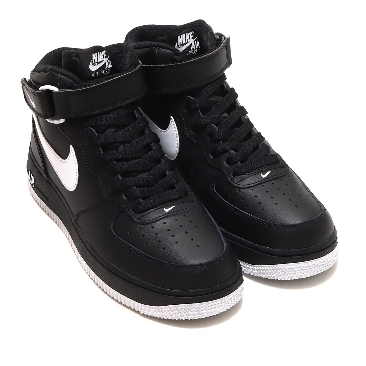 air force 1 mid black エアフォース1 黒 - 靴