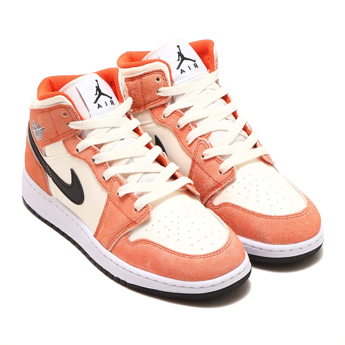 air jordan mid team orange