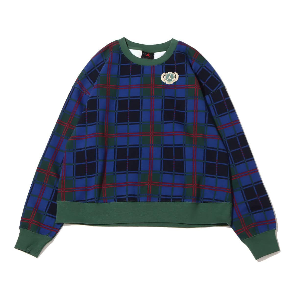 JORDAN BRAND AS W J BRKLN PLD FLC CREW NOBLE GREEN/RATTAN 22HO-Iのメイン画像