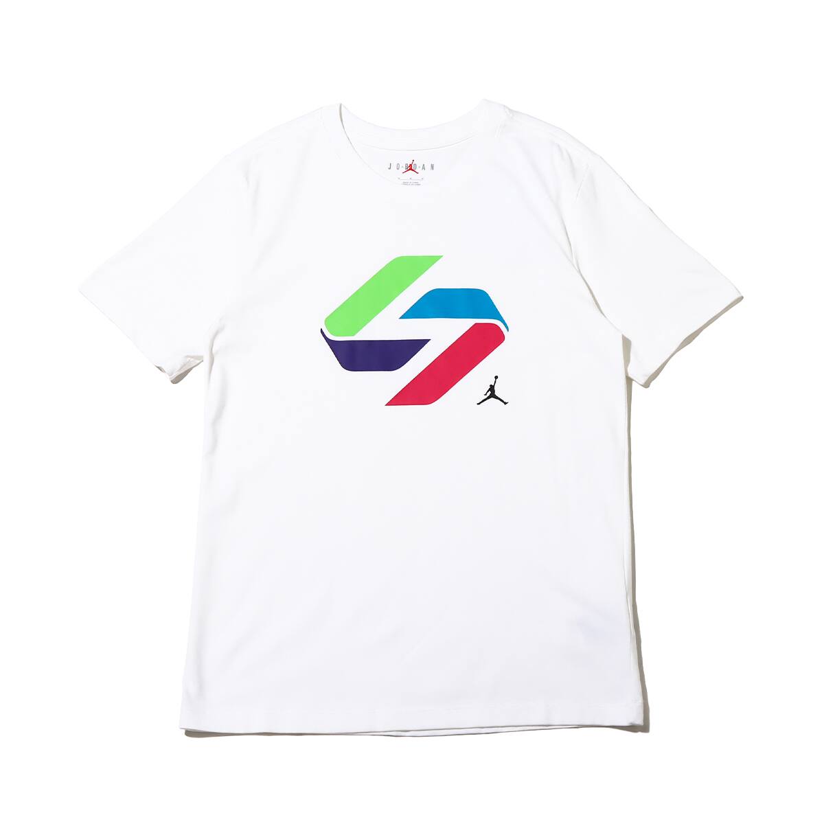 JORDAN BRAND AS M J NTR LUKA GLTCH SS CREW WHITE 22FA-S