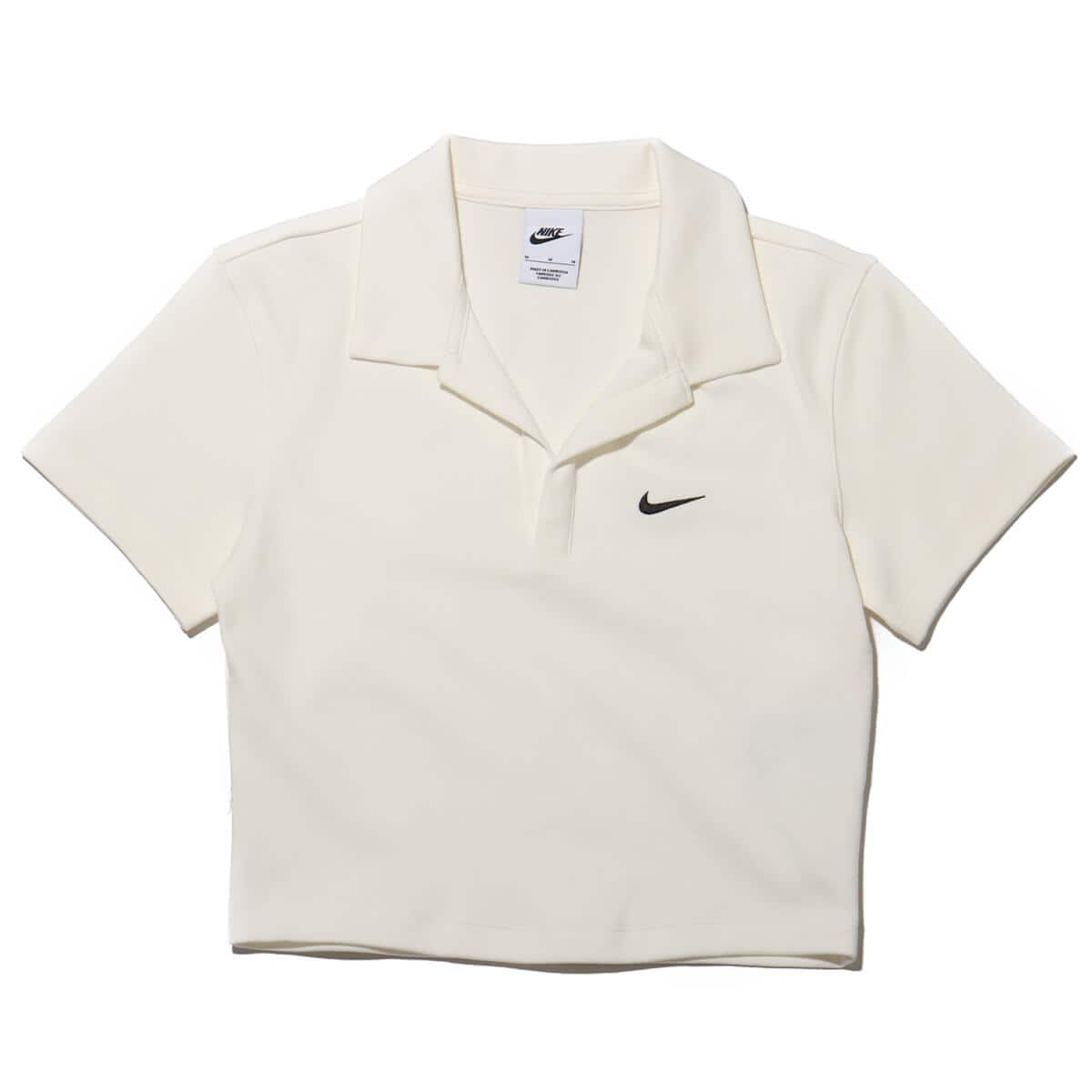 NIKE AS W NSW ESSNTL SS POLO CRP TO SAIL/BLACK