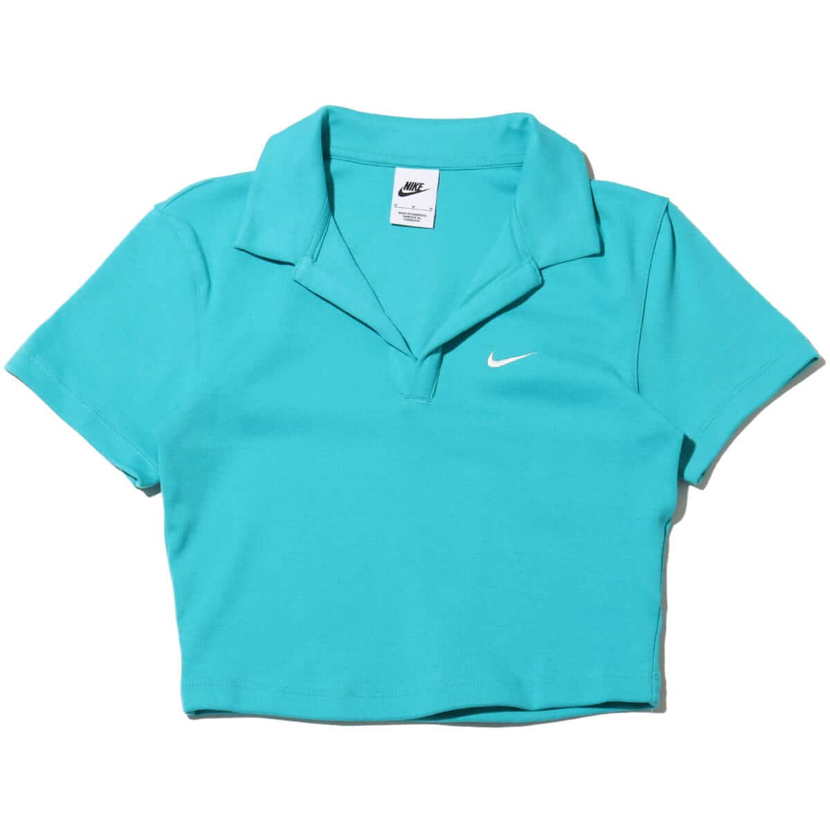 NIKE AS W NSW ESSNTL SS POLO CRP TO DUSTY CACTUS/SAIL