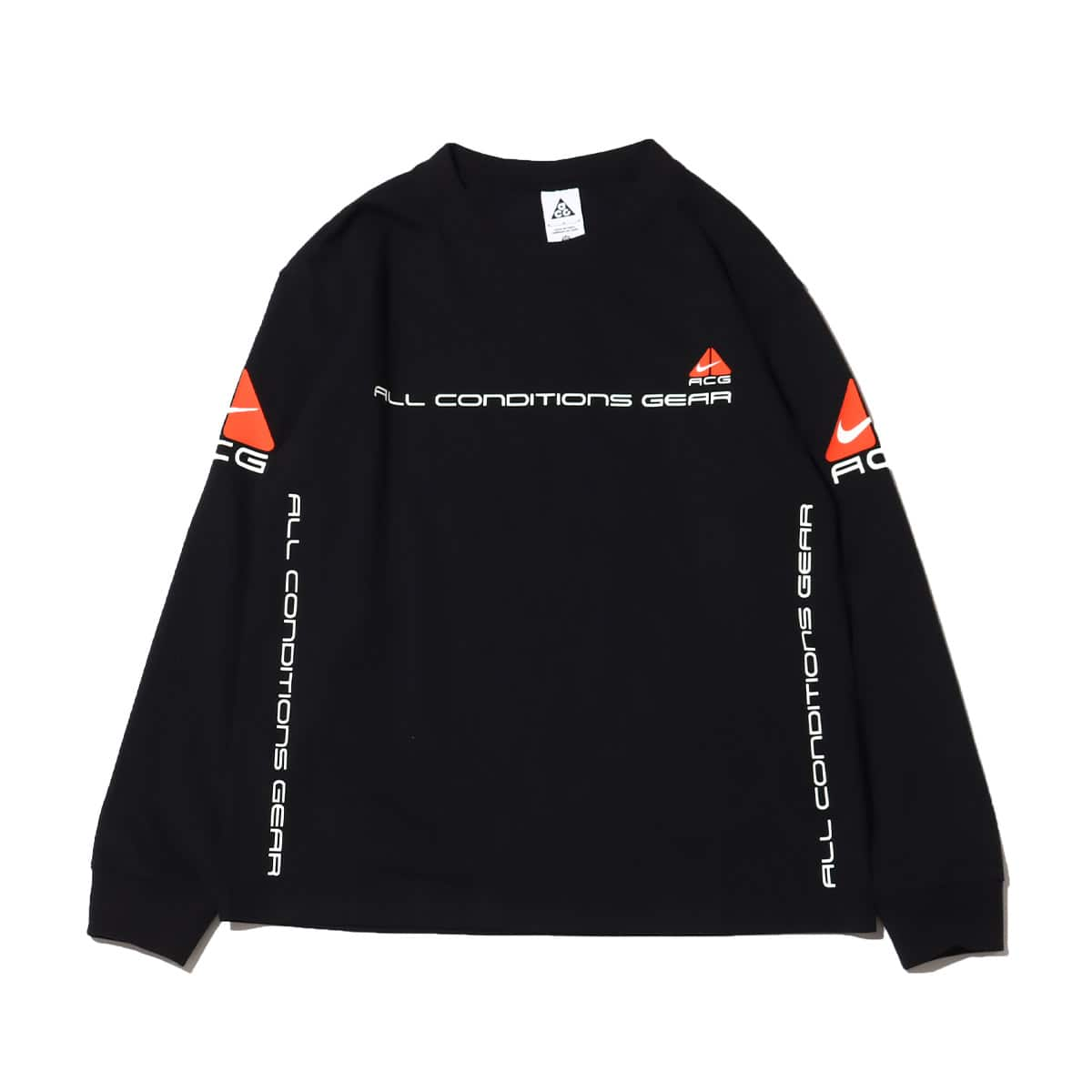 DEADSTOCK 新品未使用品 ACG NIKE s/s tee 半袖Tシャツ 墨黒 袋 タグ 