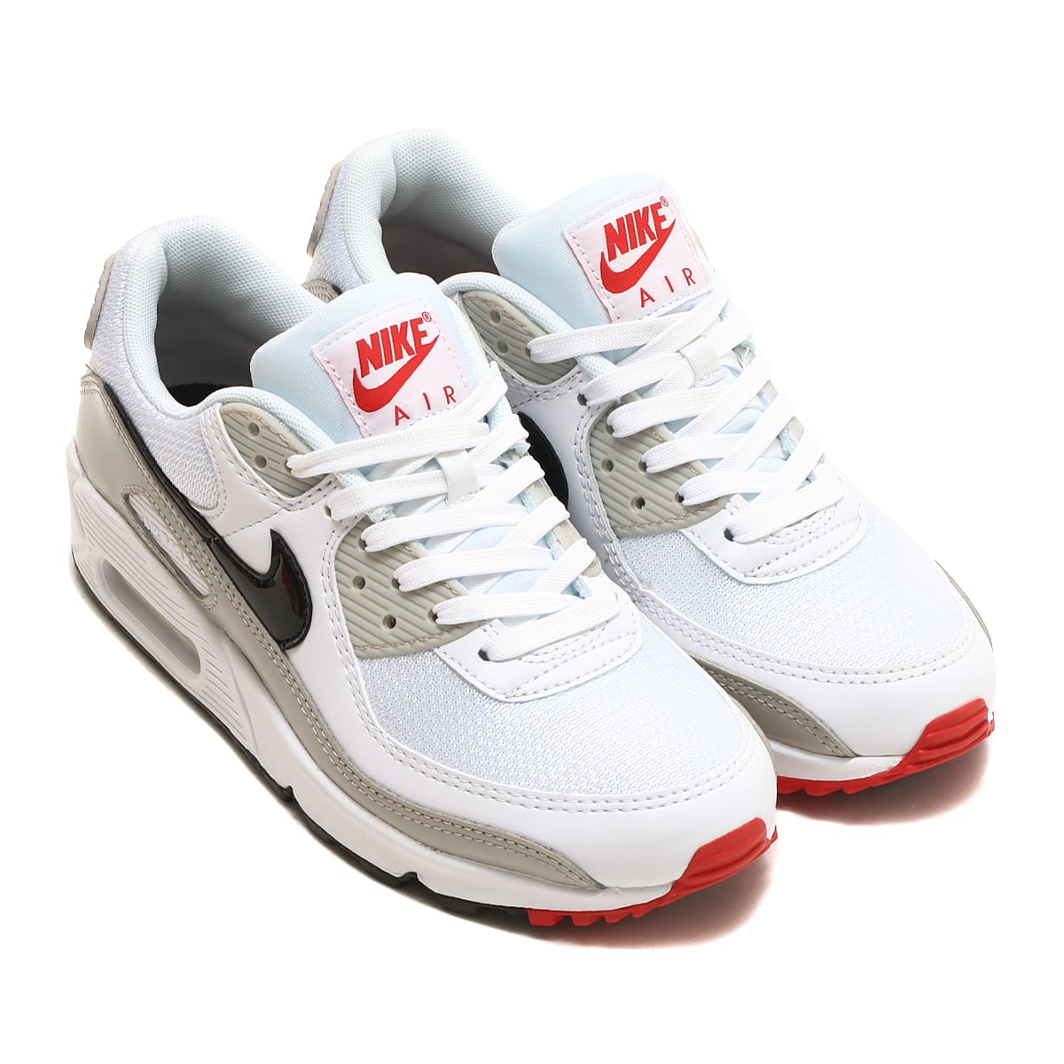 NIKE WMNS AIR MAX  WHITE/BLACK LT IRON ORE UNIVERSITY RED HO I