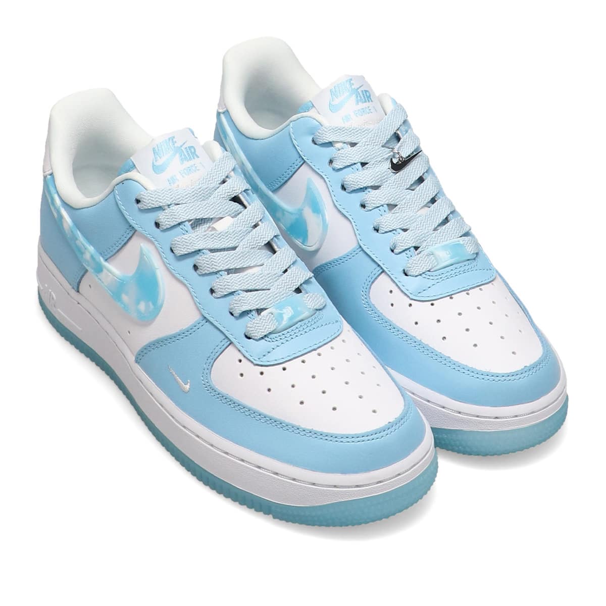 NIKE WMNS AIR FORCE 1 '07 LX WHITE/CELESTINE BLUE-BLUE CHILL 22FA-Iスニーカー