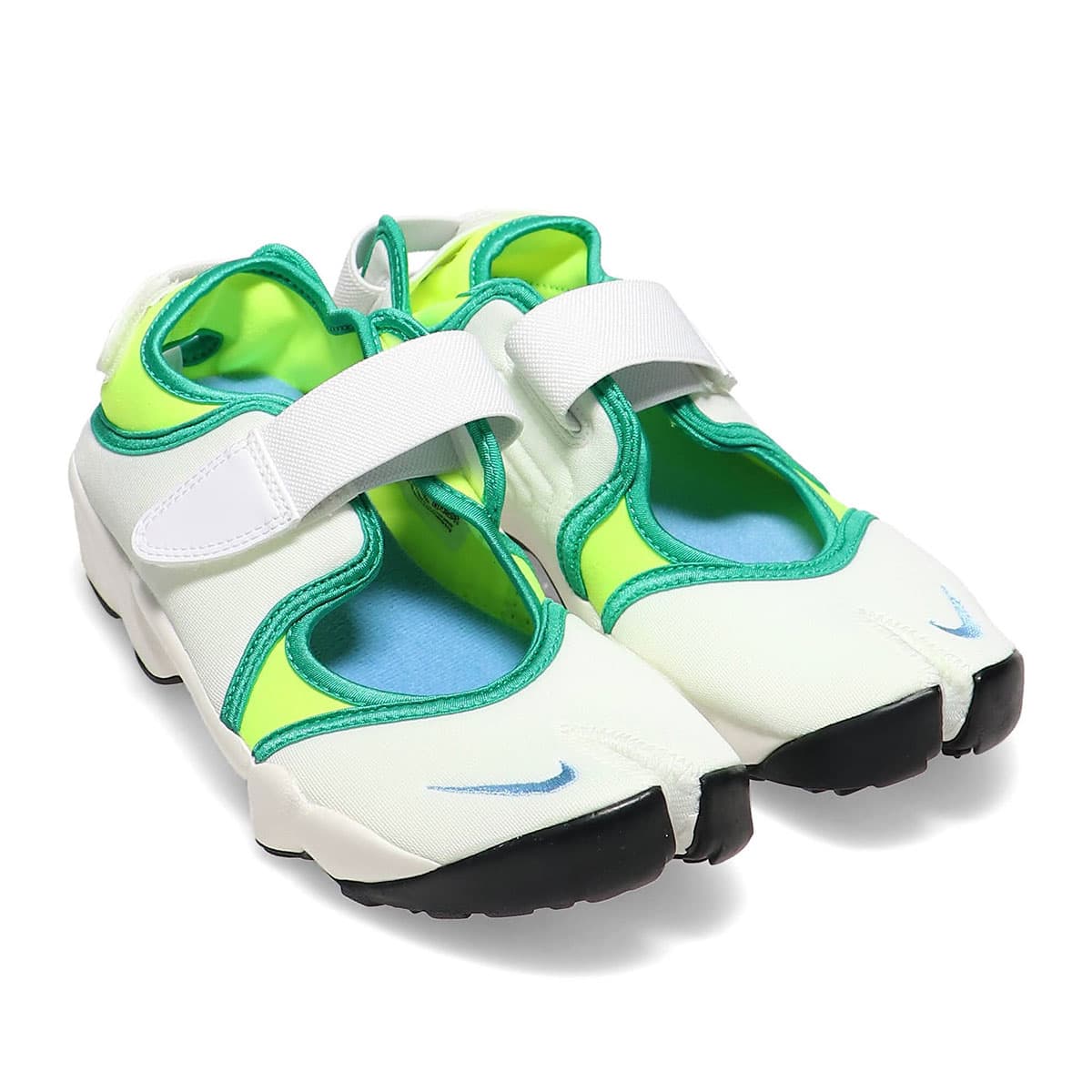 NIKE WMNS AIR RIFT WHITE/UNIVERSITY BLUE-VOLT-STADIUM GREEN 22FA-I