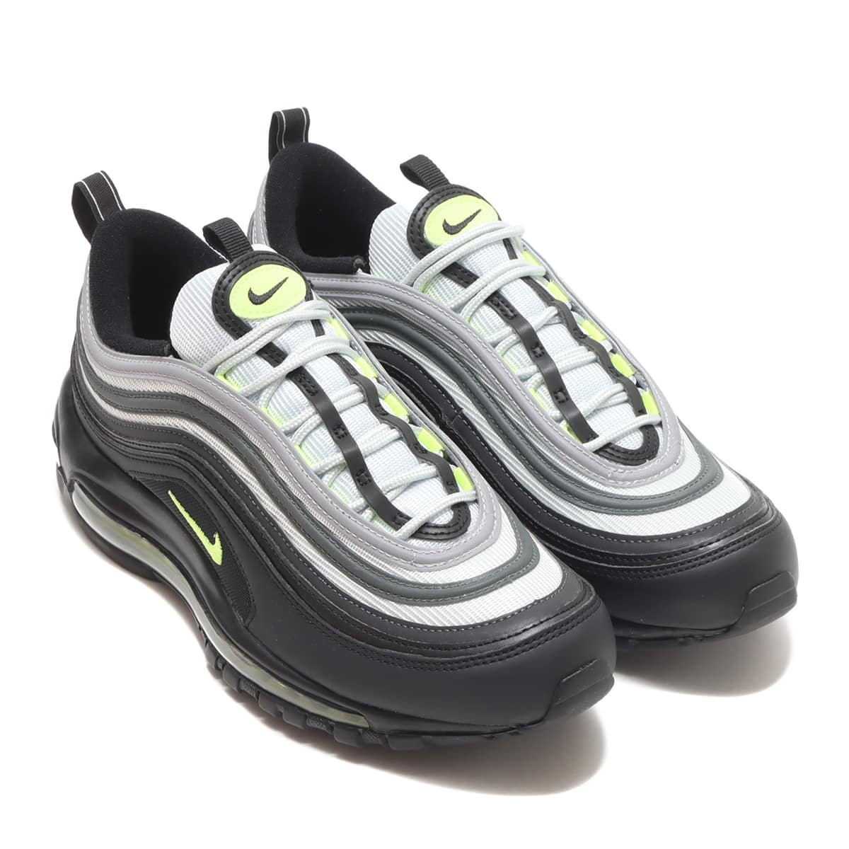 NIKE AIR MAX 97 PURE PLATINUM/VOLT-BLACK-WHITE 23SU-I