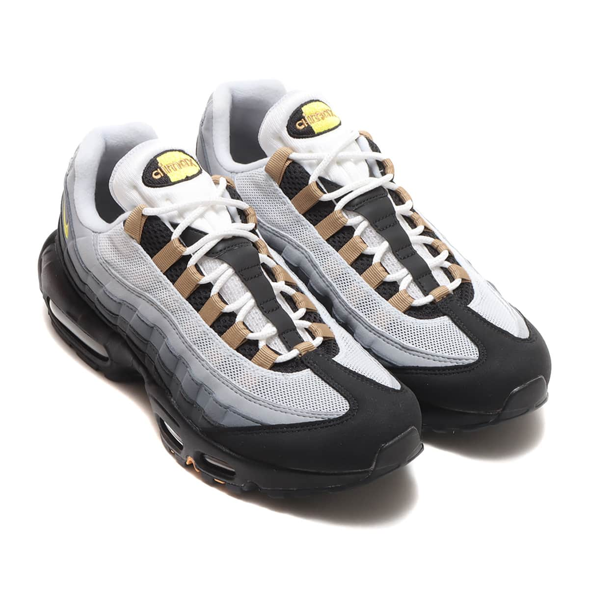 NIKE AIR MAX 95 WHITE YELLOW STRIKE WOLF GREY COOL GREY 23SU I