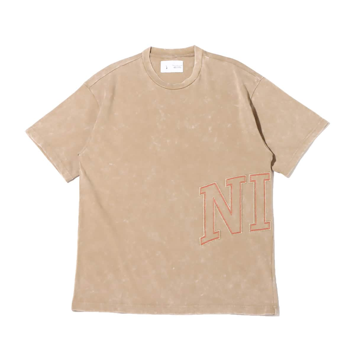 NIKE U NK NRG FADEAWAY TEE KHAKI/UNIVERSITY RED 22FA-S