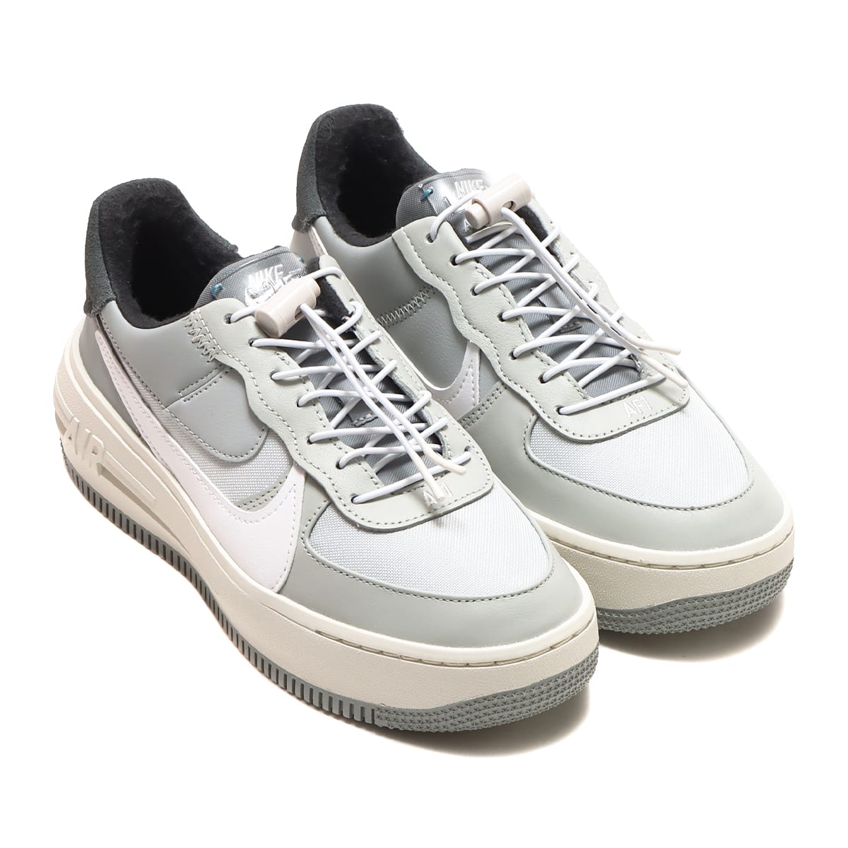 NIKE W AF1 PLT.AF.ORM LV8 GREY FOG/WHITE-LT SMOKE GREY-PHOTON DUST