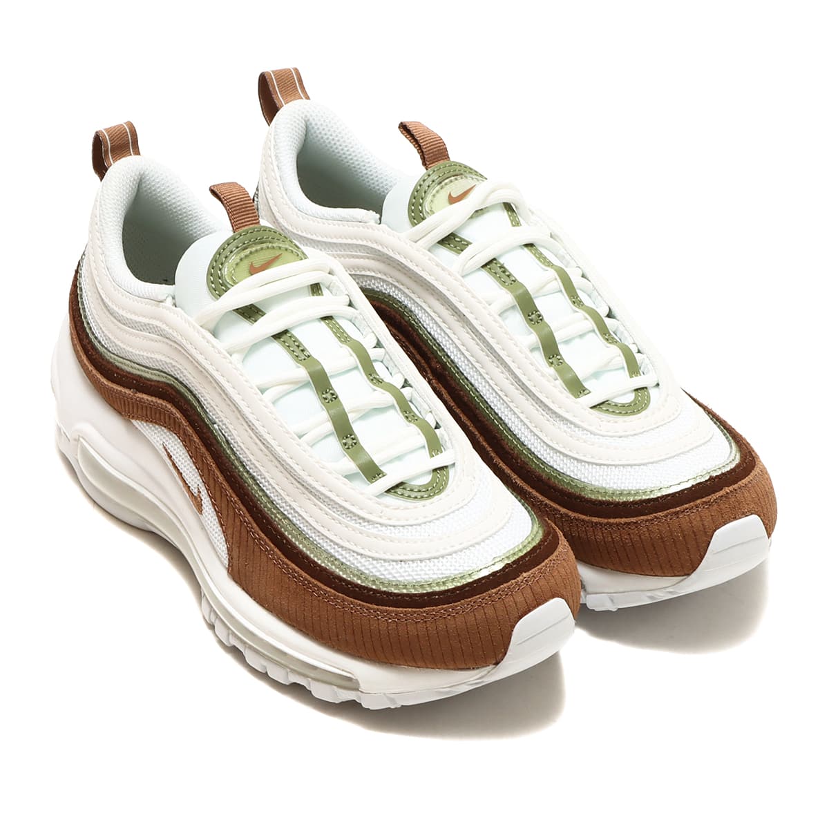 NIKE WMNS AIR MAX 97 SE SUMMIT WHITE ARCHAEO BROWN WHITE 22HO I