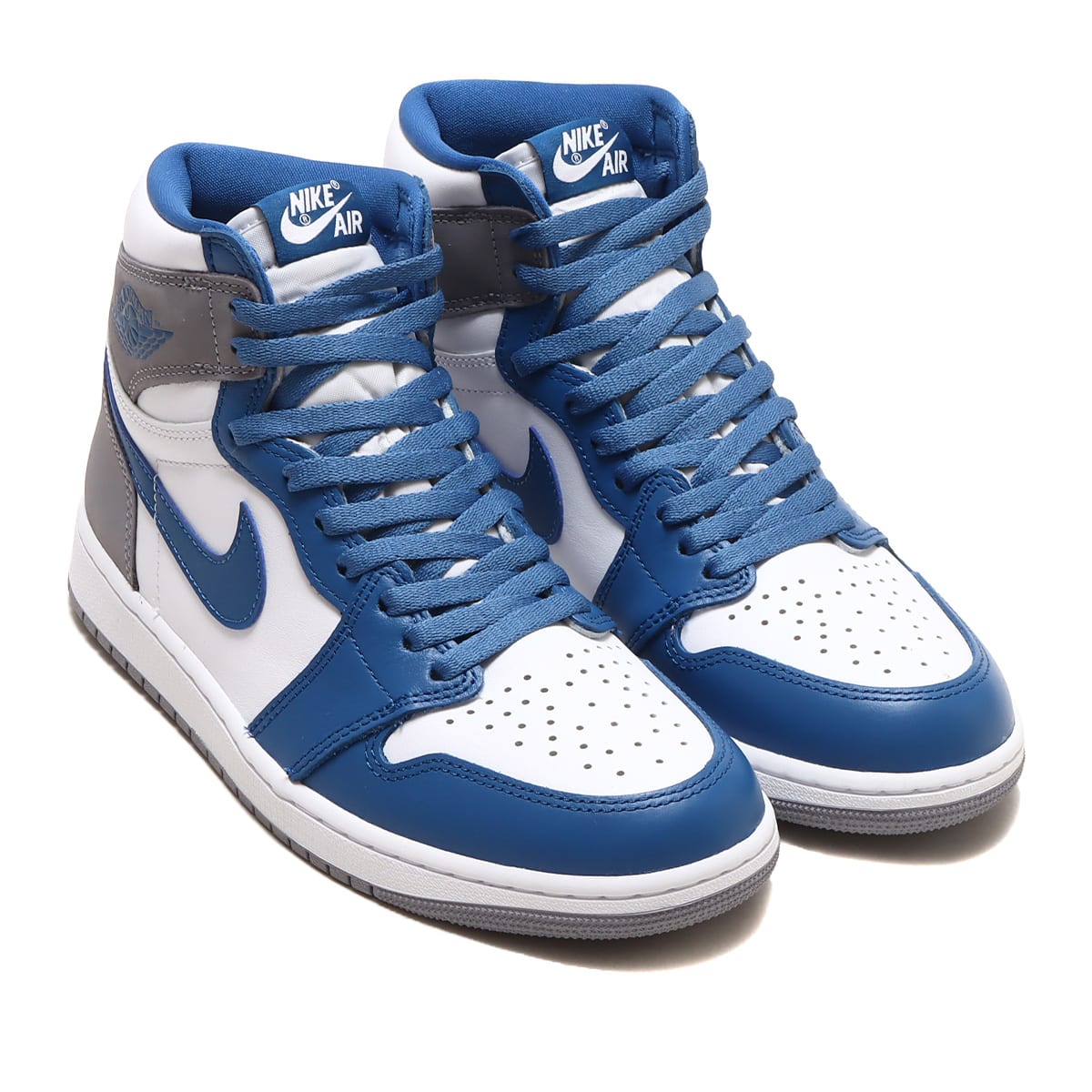 JORDAN BRAND AIR JORDAN 1 RETRO HIGH OG TRUE BLUE/WHITE-CEMENT